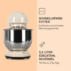 Bella Küchenmaschine 2000 W / 2,7 PS 5 Ltr Edelstahl BPA-frei 12 Bella Küchenmaschine 2000 W / 2,7 PS 5 Ltr Edelstahl BPA-frei -Haushaltsgeräte Store 10008232 de 0005 logo