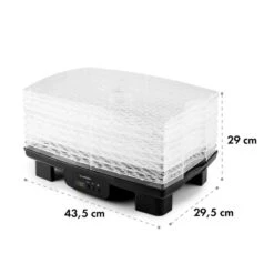 Bananarama Dörrautomat Schwarz 550W Trockner Dehydrator 6 Etagen 18 Bananarama Dörrautomat Schwarz 550W Trockner Dehydrator 6 Etagen -Haushaltsgeräte Store 10027831 yy 0009 detail Klarstein Bananarama Doerrautomat schwarz reedit