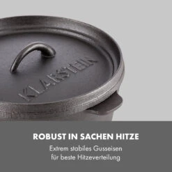 Hotrod 85 Dutch Oven BBQ-Topf 9 Qt / 8,5 Liter Gusseisen Schwarz 13 Hotrod 85 Dutch Oven BBQ-Topf 9 Qt / 8,5 Liter Gusseisen Schwarz -Haushaltsgeräte Store 10029167 de 0004 logo