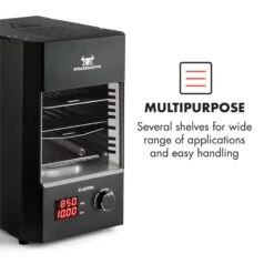 Steakreaktor 2.0 Indoor Grillgerät 850 °C 1600W Infrarot Made In Germany -Haushaltsgeräte Store 10029610 yy 0006 logo Klarstein Steakreaktor Indoor Grillgeraet black reedit v2