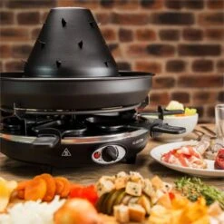 Taste Volcano Tartarengrill Raclettegrill 1500 W 6 Personen Schwarz 10 Taste Volcano Tartarengrill Raclettegrill 1500 W 6 Personen Schwarz -Haushaltsgeräte Store 10030307 yy 0003 ambient Klarstein Taste Volcano Tartarengrill
