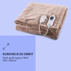 Dr. Watson XXL Heizdecke 3 Stufen Waschbar 200x180cm Mikroplüsch -Haushaltsgeräte Store 10031580 de 0005 logo