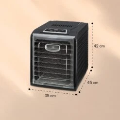 Fruit Jerky Plus 9 Dörrautomat Timer 9 Ablagen 600-700 W 35-70 °C -Haushaltsgeräte Store 10031936 yy 0005 logo