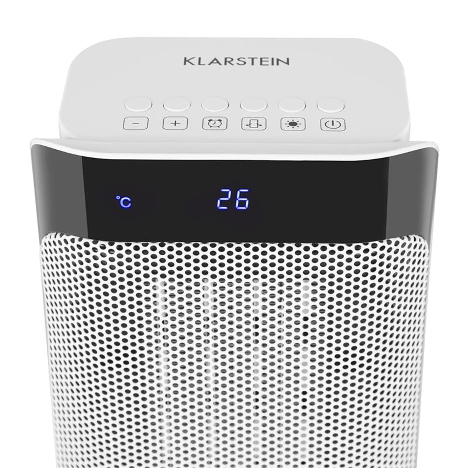 Chaval Heizturm 2.000 W Thermostat Timer Fernbedienung Weiß 8 Chaval Heizturm 2.000 W Thermostat Timer Fernbedienung Weiß – Bild 6