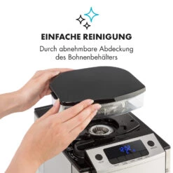 Aromatica X Kaffeemaschine Mahlwerk Glaskanne Aroma+ Edelstahl 16 Aromatica X Kaffeemaschine Mahlwerk Glaskanne Aroma+ Edelstahl -Haushaltsgeräte Store 10032102 de 0005 logo