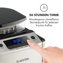 Aromatica X Kaffeemaschine Mahlwerk Glaskanne Aroma+ Edelstahl 17 Aromatica X Kaffeemaschine Mahlwerk Glaskanne Aroma+ Edelstahl -Haushaltsgeräte Store 10032102 de 0006 logo