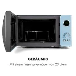 Fine Dinesty 2-in-1-Mikrowelle: 23l 800W / Grill: 1000W Blau 15 Fine Dinesty 2-in-1-Mikrowelle: 23l 800W / Grill: 1000W Blau -Haushaltsgeräte Store 10032201 de 0006 logo
