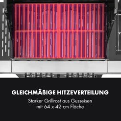 Tomahawk 4.2 SBG Gasgrill 6 Brenner 20,7 KW 64x42cm Grill Edelstahl -Haushaltsgeräte Store 10032308 de 0007 logo