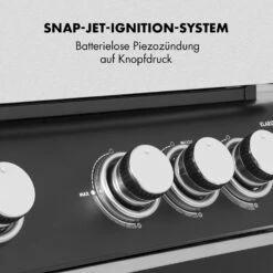 Highgrade 4 IB Gasgrill 6 Brenner 19,8 KW 71x46cm Grill Edelstahl -Haushaltsgeräte Store 10032580 de 0004 logo