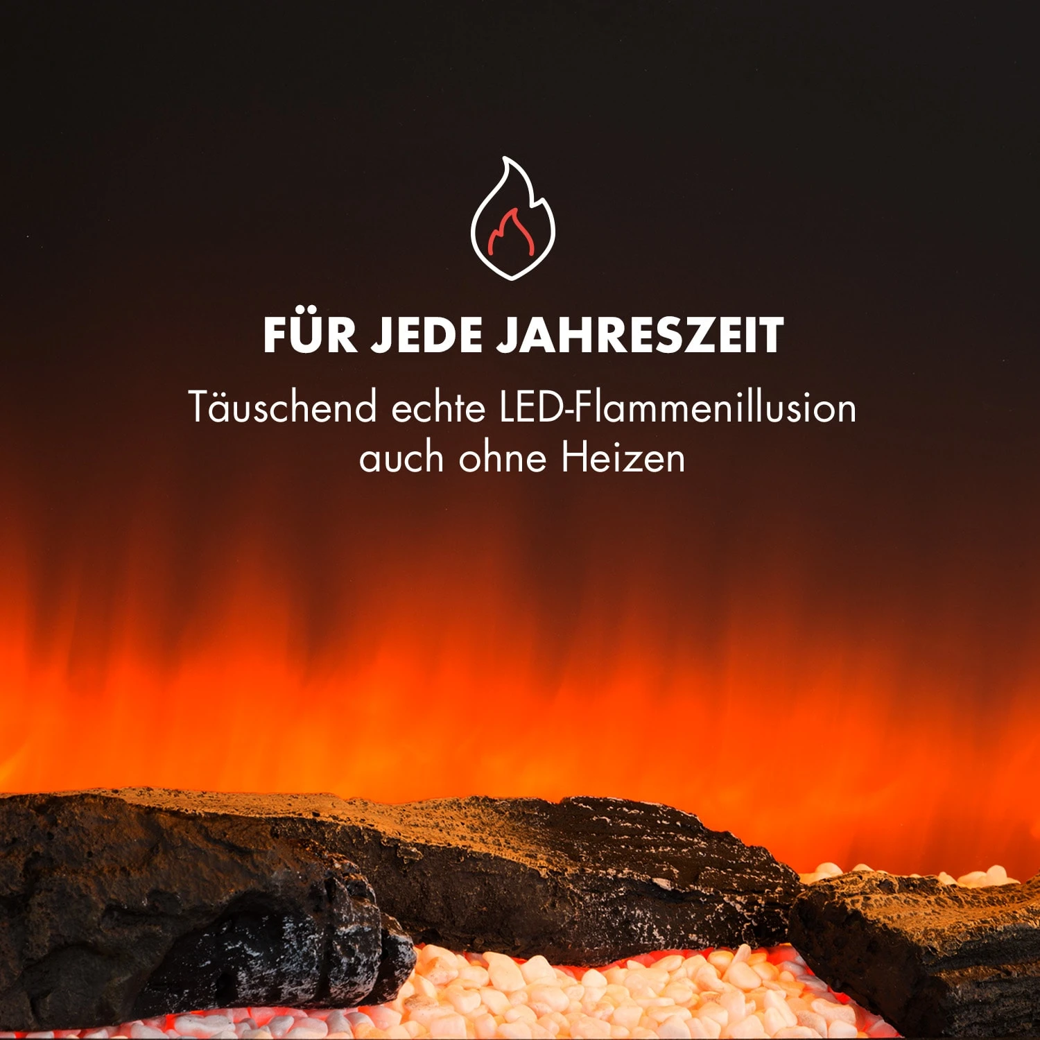 Studio Light & Fire 2 Kamin 1000/2000W MDF Fernbedienung 9 Studio Light & Fire 2 Kamin 1000/2000W MDF Fernbedienung – Bild 7