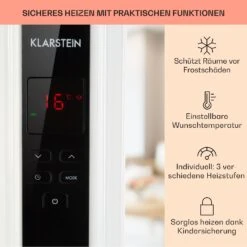 Thermaxx 2500 Ölradiator 2500W 5-35° C 24h-Timer Weiß/schwarz -Haushaltsgeräte Store 10032775 de 0004 usp