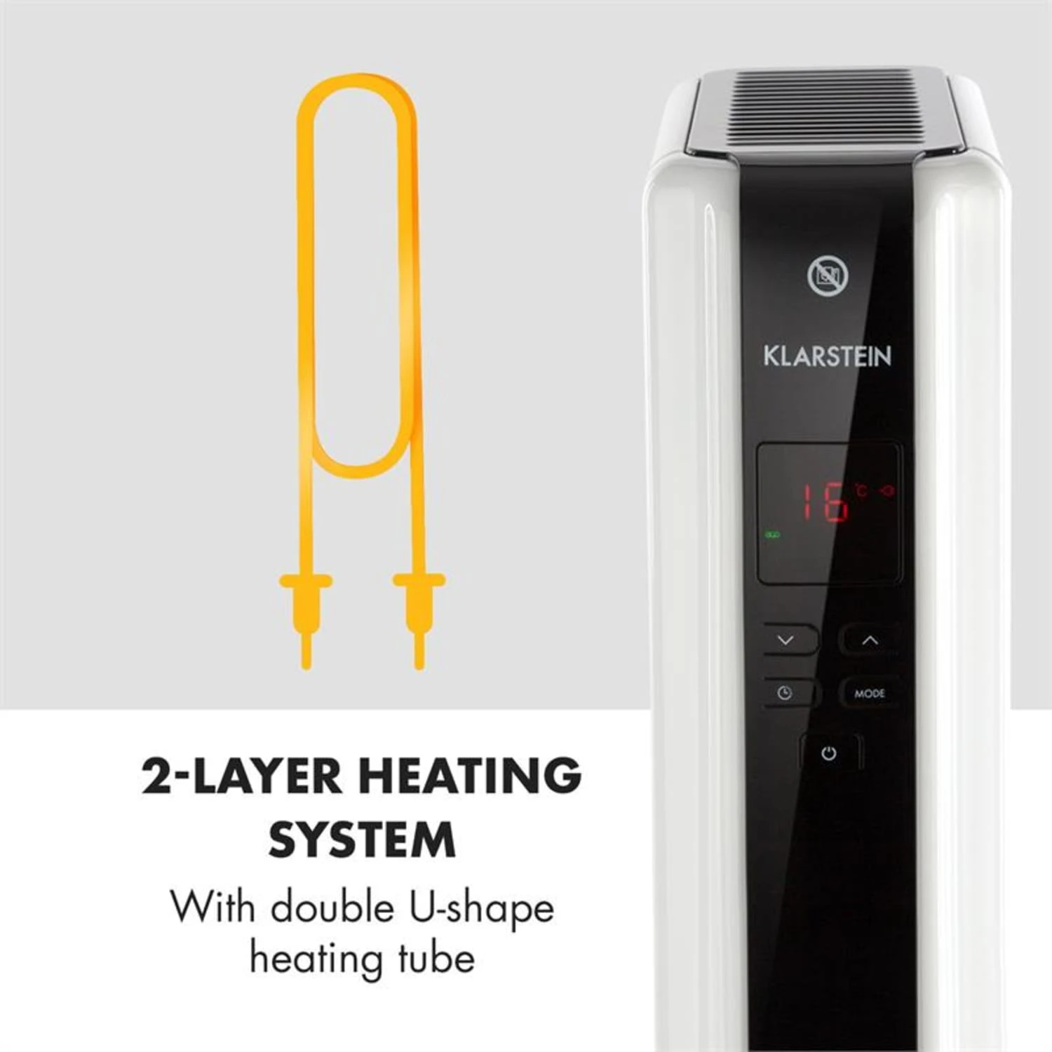 Thermaxx 2500 Ölradiator 2500W 5-35° C 24h-Timer Weiß/schwarz – Bild 9