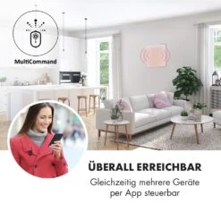 Wonderwall Smart Infrarotheizung 60x60cm App 360W Wochentimer IP24 -Haushaltsgeräte Store 10032784 de 0003 logo