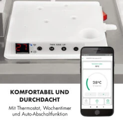 Wonderwall Smart Infrarotheizung 60x60cm App 360W Wochentimer IP24 -Haushaltsgeräte Store 10032784 de 0008 logo