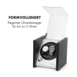 Tokyo 2 Uhrenbeweger, 2 Uhren, 3 Geschwindigkeiten, 4 Modi, Schwarz -Haushaltsgeräte Store 10032799 de 0003 logo