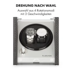 Tokyo 2 Uhrenbeweger, 2 Uhren, 3 Geschwindigkeiten, 4 Modi, Schwarz -Haushaltsgeräte Store 10032799 de 0004 logo