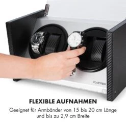 Tokyo 4 Uhrenbeweger, 4 Uhren, 3 Geschwindigkeiten, 4 Modi, Schwarz -Haushaltsgeräte Store 10032800 de 0007 logo