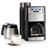 Aromatica II Duo Kaffeemaschine, Integriertes Mahlwerk, 1,25 L Silber 2 Aromatica II Duo Kaffeemaschine, Integriertes Mahlwerk, 1,25 L Silber -Haushaltsgeräte Store 10032865 yy 0001 titel Klarstein Aromatica II Duo Kaffeemaschine schwarz