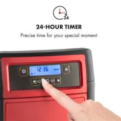 Aromatica II Duo Kaffeemaschine, Integriertes Mahlwerk, 1,25 L, Rot -Haushaltsgeräte Store 10032866 yy 0005 logo Klarstein Aromatica II Duo Kaffeemaschine rot