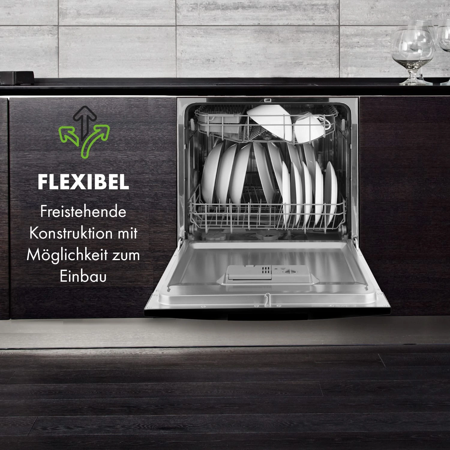 Amazonia 8 Neo Tischgeschirrspüler 8 Programme LED-Display 4 Amazonia 8 Neo Tischgeschirrspüler 8 Programme LED-Display – Bild 2