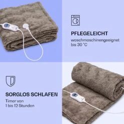 Dr. Watson Comfort & Style Heizdecke 120W 180x130cm Faux Fur -Haushaltsgeräte Store 10033007 de 0004 logo