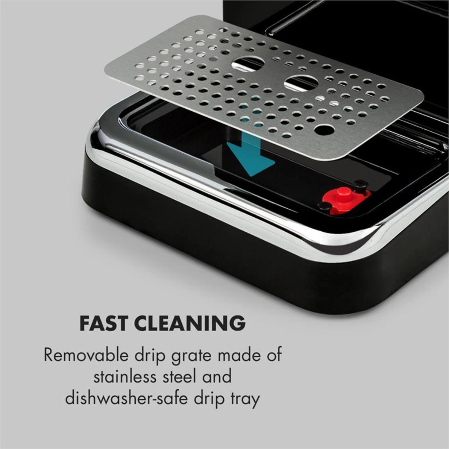 Espressionata Gusto Espressomaschine 1100W 15 Bar Druck Schwarz 8 Espressionata Gusto Espressomaschine 1100W 15 Bar Druck Schwarz – Bild 6