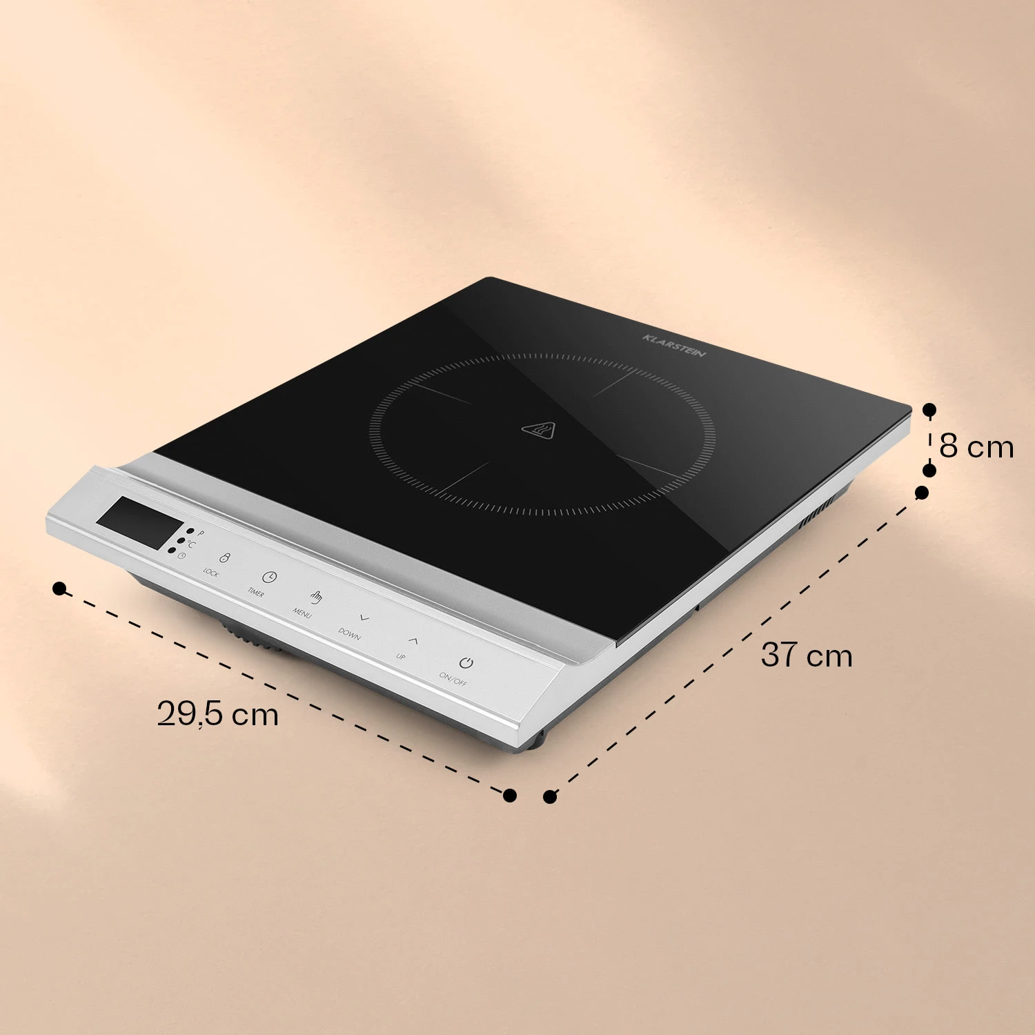 MisterCook Kochplatte Infrarot 2000W 90-650°C Abschalttimer 8 MisterCook Kochplatte Infrarot 2000W 90-650°C Abschalttimer – Bild 6