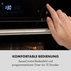 MasterFresh Dampfbackofen 230°C 24l Touch-Bedienfeld Schwarz -Haushaltsgeräte Store 10033284 de 0005 logo