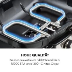 Parforce Duo Gasgrill 2 Brenner 4,4kW 15000BTU 300°C Grau 16 Parforce Duo Gasgrill 2 Brenner 4,4kW 15000BTU 300°C Grau -Haushaltsgeräte Store 10033297 de 0005 logo