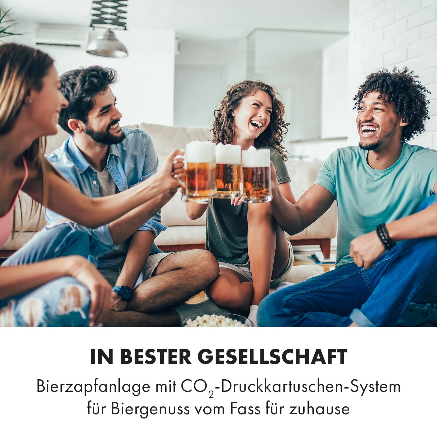 Beerkules Bierzapfanlage 5l Fässer Kompressor 120W Cooling: 4h 4 Beerkules Bierzapfanlage 5l Fässer Kompressor 120W Cooling: 4h – Bild 2