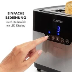 Arabica Toaster 920W LED-Display Touch-Bedienfeld Edelstahl 13 Arabica Toaster 920W LED-Display Touch-Bedienfeld Edelstahl -Haushaltsgeräte Store 10033728 de 0003 logo
