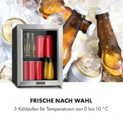 Harlem Getränkekühlschrank 23 Liter 1 Metallrost Glastür -Haushaltsgeräte Store 10034121 de 0003 logo