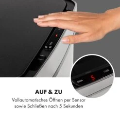 Touchless Müllsammler Sensor 72L 4 Behälter ABS PP Edelstahl Gebürstet -Haushaltsgeräte Store 10034128 de 0007 logo