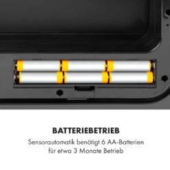 Touchless Müllsammler Sensor 72L 4 Behälter ABS PP Edelstahl Gebürstet -Haushaltsgeräte Store 10034128 de 0009 logo