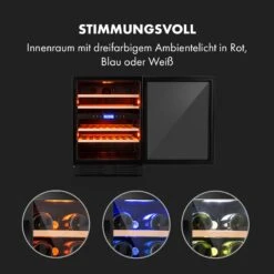 Vinovilla 43 Built-In Duo Onyx Weinkühlschrank 129l 43 Fl. 2 Zonen -Haushaltsgeräte Store 10034155 de 0003 logo