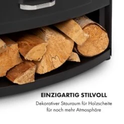 Bormio S Elektrischer Kamin 950/1900W Thermostat Wochentimer -Haushaltsgeräte Store 10034249 de 0007 logo