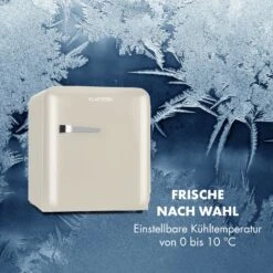 Audrey Mini Retro-Kühlschrank 48l 2 Ebenen -Haushaltsgeräte Store 10034321 de 0008 logo