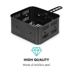 AeroVital Cube Chef Heißluftfritteuse Frittierkorb Zubehör Edelstahl 10 AeroVital Cube Chef Heißluftfritteuse Frittierkorb Zubehör Edelstahl -Haushaltsgeräte Store 10034407 yy 0004 logo Klarstein AeroVital Cube Chef Frittierkorb