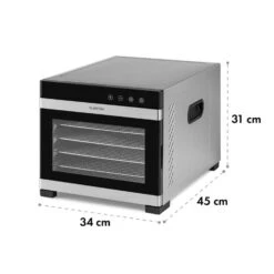 Flavour Dry Dörrautomat Temperatur: 35 - 75 °C Digitaler Thermostat -Haushaltsgeräte Store 10034423 yy 0008 logo Klarstein Flavour Dry Doerrautomat schwarz