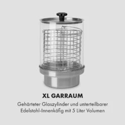 Wurstfabrik 450 Hot Dog Maker 450W 5L 30-100°C Glas Edelstahl 14 Wurstfabrik 450 Hot Dog Maker 450W 5L 30-100°C Glas Edelstahl -Haushaltsgeräte Store 10034450 de 0004 logo