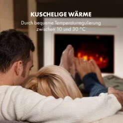 Blanca Elektrischer Kamin 1000/2000W LED 10-30 °C Wochentimer -Haushaltsgeräte Store 10034487 de 0007 logo