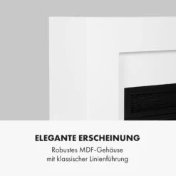 Blanca Elektrischer Kamin 1000/2000W LED 10-30 °C Wochentimer -Haushaltsgeräte Store 10034487 de 0008 logo