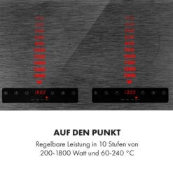 Varicook Steel Induktionskochfeld 3100W 10 Leistungsstufen Topfsensor 14 Varicook Steel Induktionskochfeld 3100W 10 Leistungsstufen Topfsensor -Haushaltsgeräte Store 10034504 de 0004 logo