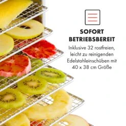 Master Jerky 500 Dörrautomat 3000W 40-90 °C 24h-Timer Edelstahl Silber 13 Master Jerky 500 Dörrautomat 3000W 40-90 °C 24h-Timer Edelstahl Silber -Haushaltsgeräte Store 10034545 de 0004 logo