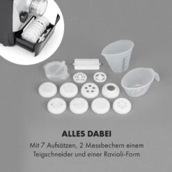 Pastamania Nudelmaschine 260W 7 Aufsätze 500 G 60 DB LED 15 Pastamania Nudelmaschine 260W 7 Aufsätze 500 G 60 DB LED -Haushaltsgeräte Store 10034566 de 0006 logo