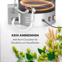 Brauheld Pro Maischekessel 2500W 35L 30-100°C Umwälzpumpe Edelstahl 15 Brauheld Pro Maischekessel 2500W 35L 30-100°C Umwälzpumpe Edelstahl -Haushaltsgeräte Store 10034587 de 0005 logo