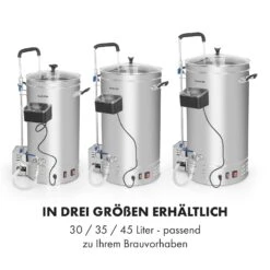 Brauheld Pro Maischekessel 3300W 45L 30-100°C Umwälzpumpe Edelstahl -Haushaltsgeräte Store 10034588 de 0007 logo