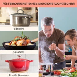 EasyCook Keramikkochfeld 6100W Drehregler Schwarz -Haushaltsgeräte Store 10034604 de 0007 usp