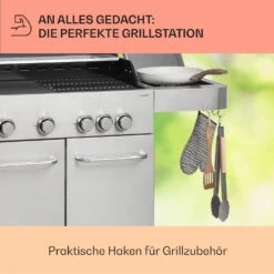 Valkyrie Gasgrill 4x3,5 KW + 3,15 KW Brenner 74x44 Cm Grill Edelstahl 16 Valkyrie Gasgrill 4x3,5 KW + 3,15 KW Brenner 74x44 Cm Grill Edelstahl -Haushaltsgeräte Store 10034715 de 0007 usp