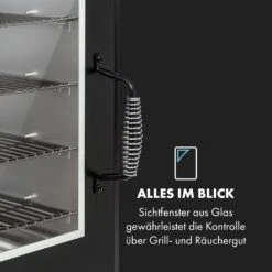 Pasadena Gas-Räuchergrill 2,5 KW Heizleistung 180 °C / 350 °F Max. 14 Pasadena Gas-Räuchergrill 2,5 KW Heizleistung 180 °C / 350 °F Max. -Haushaltsgeräte Store 10034818 de 0003 logo